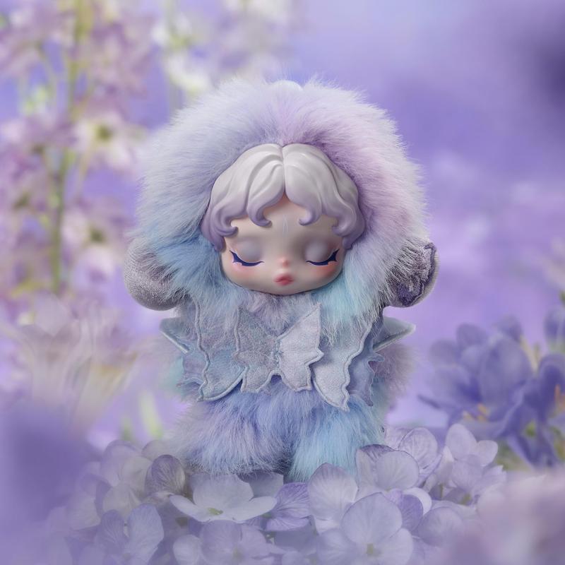Boneca de pelúcia POP MART SKULLPANDA Série L'impressionnisme